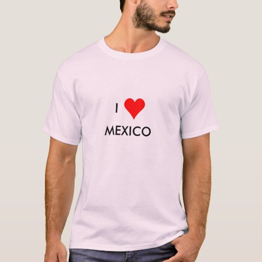 T-shirt au coeur du mexique (Devant)