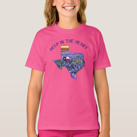 T-shirt Au coeur du Texas (Devant)