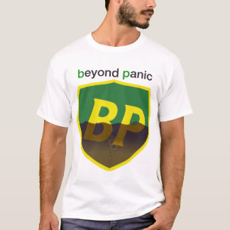 T-shirt Au delà de la chemise de BP de panique - rétro
