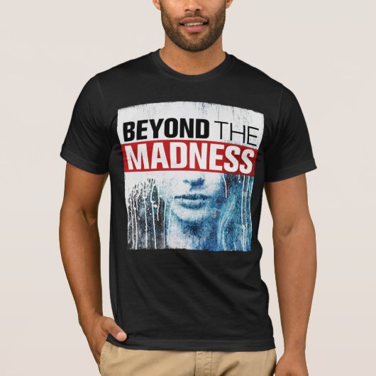 T-shirt Au delà de la pièce en t (Devant)