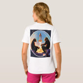 T-shirt Au-delà de l'horizon" "Voyage de la découverte" (Dos entier)