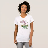 T-shirt au design floral (Devant entier)