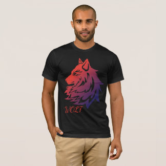 T-shirt au design loup