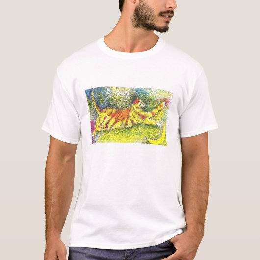 T-shirt au-dessus de la lune (Devant)