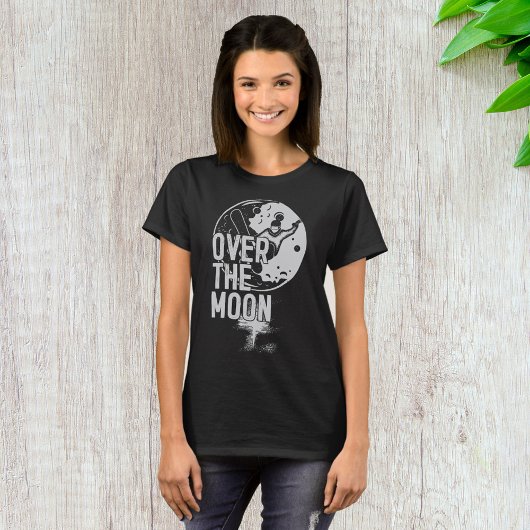 T-shirt Au-Dessus De La Lune