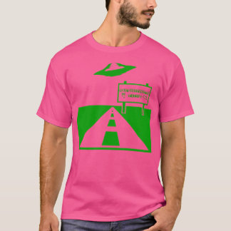 T-shirt Au-Dessus De La Route