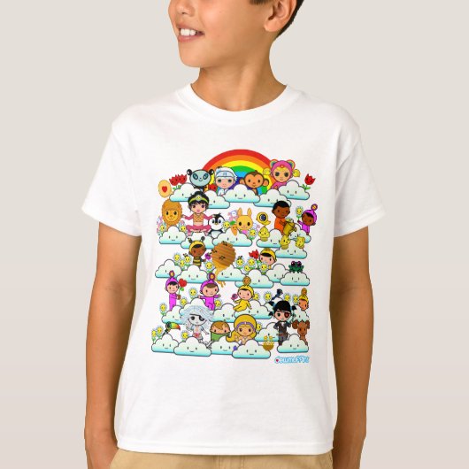 T-shirt Au-dessus des nuages (Devant)