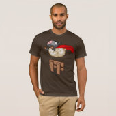 T-shirt Au-dessus du bord (Devant entier)