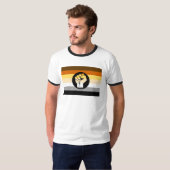 T-shirt au drapeau de la résistance Bear Pride (Devant entier)
