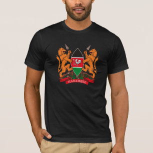 T-shirt au Kenya sur le blason