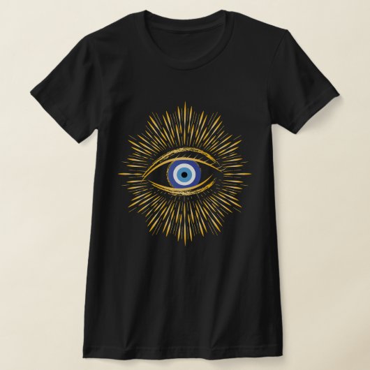 T-shirt au mauvais œil (Poser)