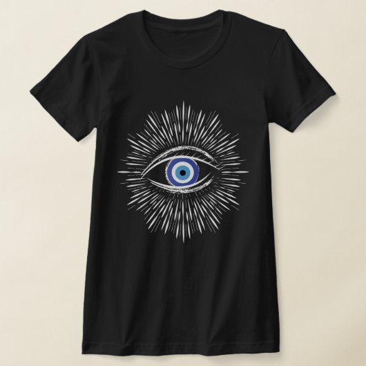 T-shirt au mauvais œil (Poser)