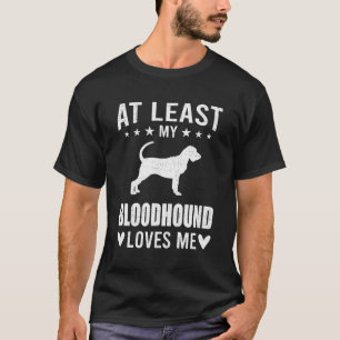 T-shirt Au Moins Mon Sang M'Aime Amoureux des chiens