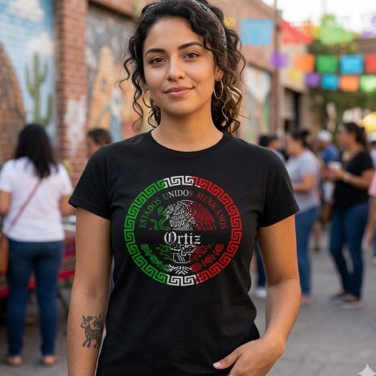 T-shirt au nom de Ortiz