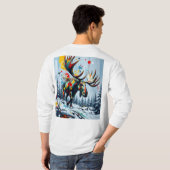 T-shirt au orignal (Dos entier)