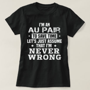 T-shirt Au paire