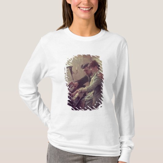 T-shirt Au piano (Devant)
