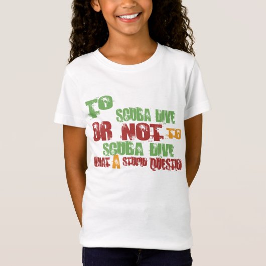 T-Shirt Au piqué de scaphandre (Devant)