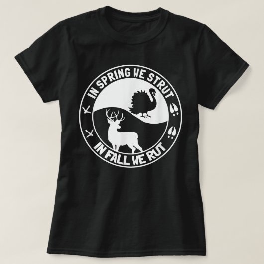 T-shirt Au Printemps Nous Avons Commencé À L'Automne Nous (Design devant)