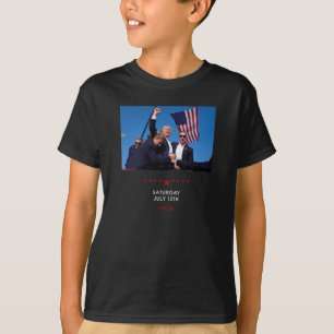 T-shirt Au Rassemblement Donald Trump En Pennsylvanie