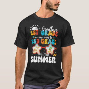 T-shirt Au revoir 1re année, je vais en 2e année mais d'ab