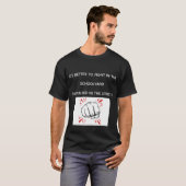 T-shirt Au revoir les brutes ! (Devant entier)