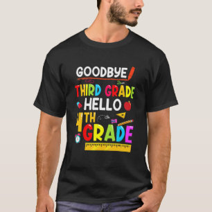 T-shirt Au revoir troisième année bonjour quatrième année