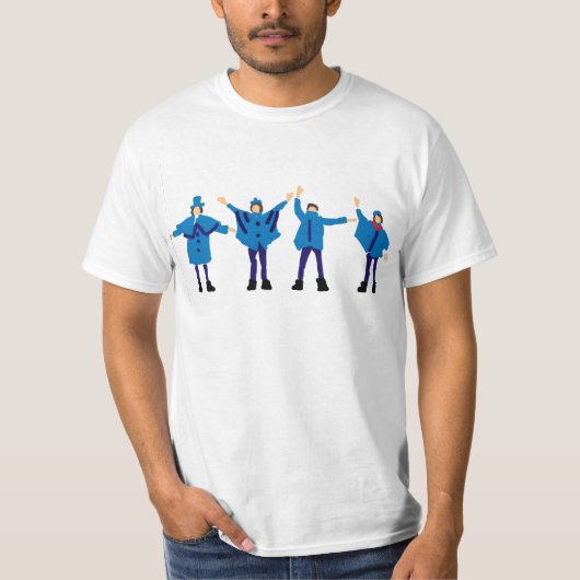 T-SHIRT AU SECOURS ! (Devant)
