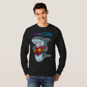 T-shirt Au Some Shark Awesome Autistic Puzzle Autism Aware (Devant entier)