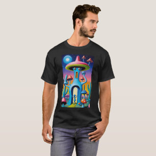 T-shirt Au sud-ouest de Mushroom Town