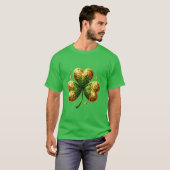 T-Shirt au Trèfle de la Saint-Patrick (Devant entier)