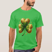 T-Shirt au Trèfle de la Saint-Patrick (Devant)