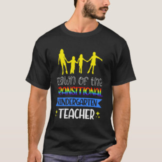 T-shirt Aube de l'enseignant de la maternelle transitionne
