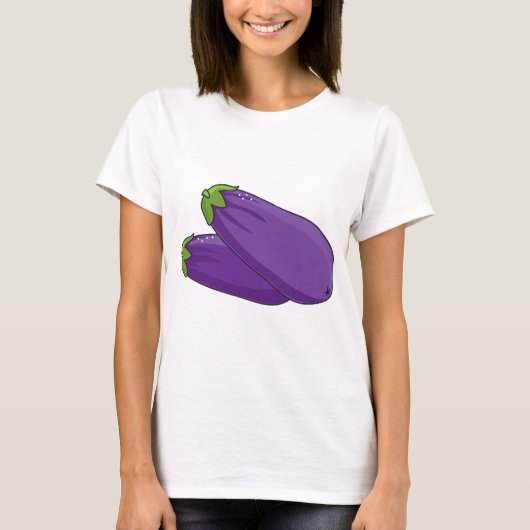 T-shirt Aubergine (Devant)