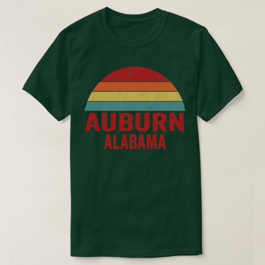 T-shirt Auburn Alabama (Design devant)