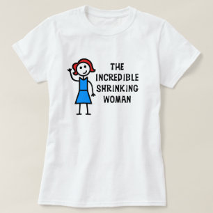 T-shirt Auburn Cheveux incroyable rétrécissement femme