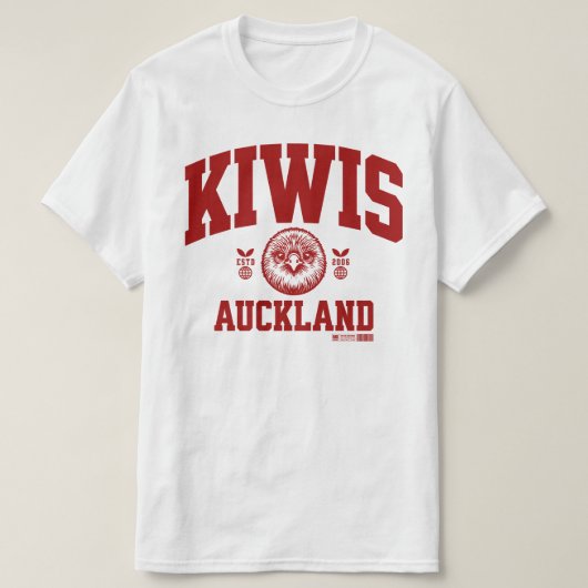 T-shirt Auckland Kiwis (Design devant)
