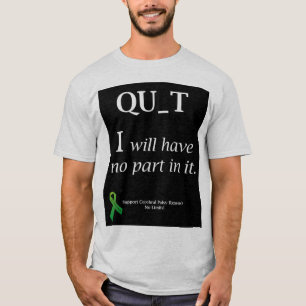 T-shirt Aucun abandon !