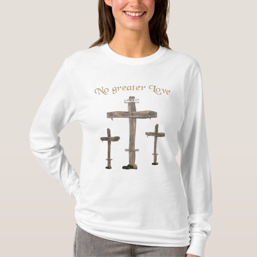 T-shirt aucun amour plus grand (Devant)
