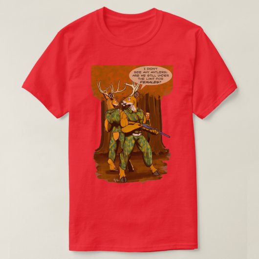 T-shirt Aucun Antler (Design devant)