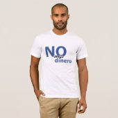 T-shirt aucun argent (Devant entier)