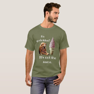 T-shirt "Aucun arrose ? Ce n'est pas le même" bouledogue