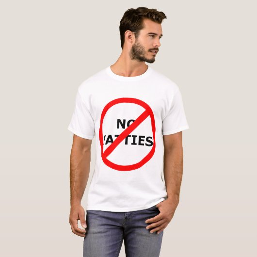 T-shirt Aucun aucun Fatties ! (Devant entier)