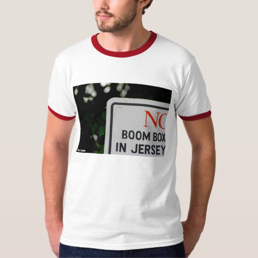 T-shirt "Aucun caisson de basses dans la pièce en t de (Devant)
