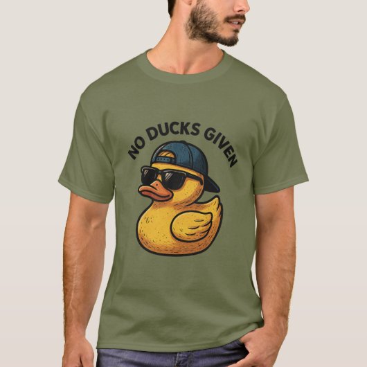 T-shirt Aucun canard donné (Devant)