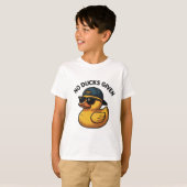 T-shirt Aucun canard donné (Devant entier)