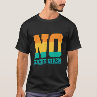 T-shirt Aucun Canard Donné Joueur De Dodgeball