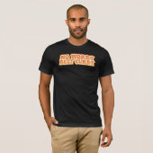 T-shirt Aucun cari de boeuf d'inquiétude (Devant entier)