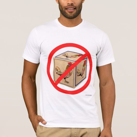 T-shirt Aucun Cockblocking permis (Devant)