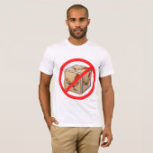 T-shirt Aucun Cockblocking permis (Devant entier)